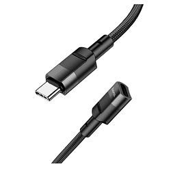 CABLE EXTENSOR USB C NEGRO - Image 1