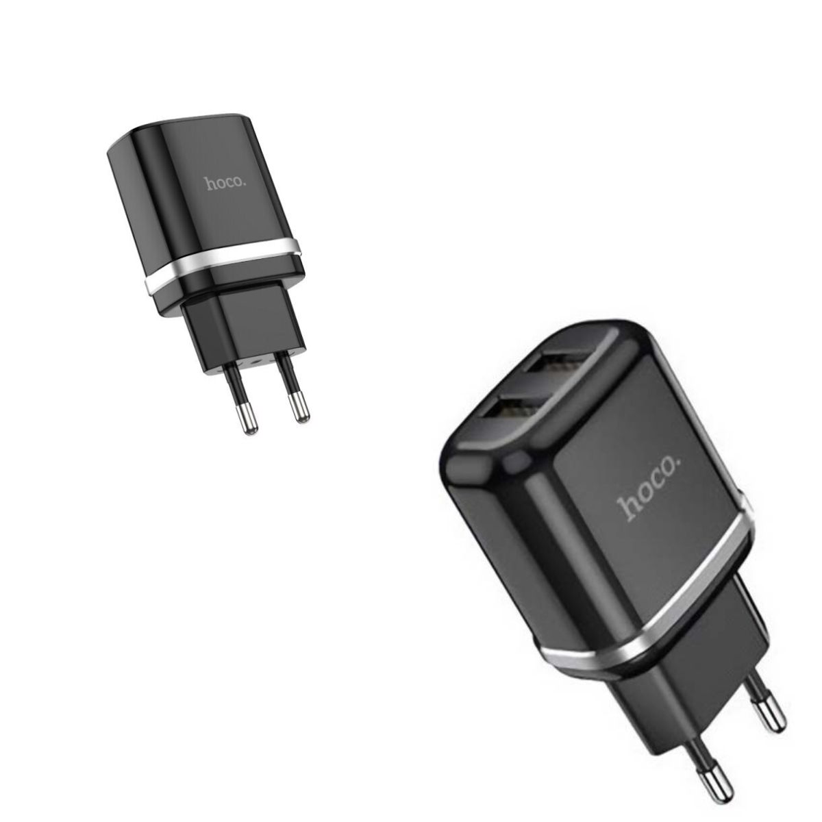 CARGADOR AUTO DUAL PORT 30W + CABLE TIPO C HOCO