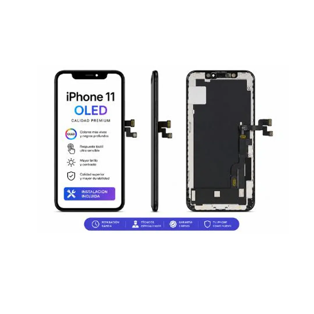 Pantalla iPhone 11 Oled con Instalación Incluida providencia  1