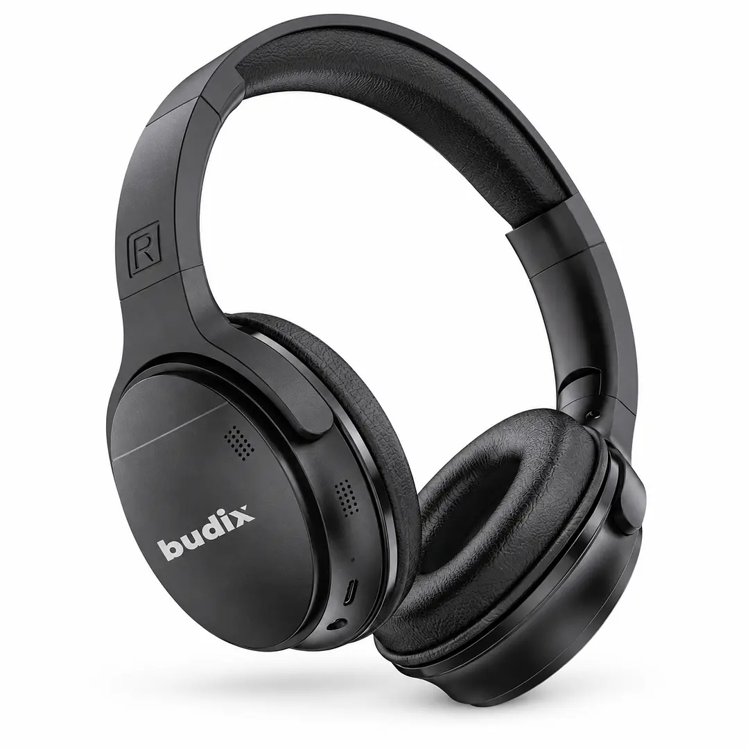 Audífonos Inalámbricos Budix BU-FAREN Bluetooth 5.3 Negro 1