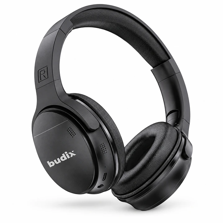 Audífonos Inalámbricos Budix BU-FAREN Bluetooth 5.3 Negro 1