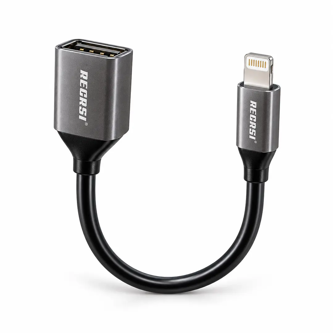 Adaptador Lightning a USB-A Hembra OTG USB 2.0  1