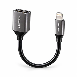 Adaptador Lightning a USB-A Hembra OTG USB 2.0 