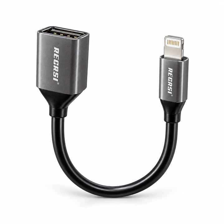 Adaptador Lightning a USB-A Hembra OTG USB 2.0  1