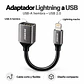 Adaptador Lightning a USB-A Hembra OTG USB 2.0  - Miniatura 2