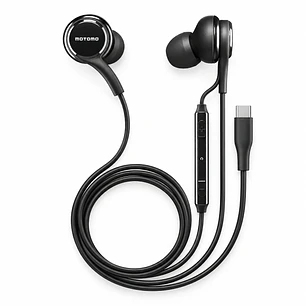 Audífonos Tipo C In-Ear Negro MO-C200