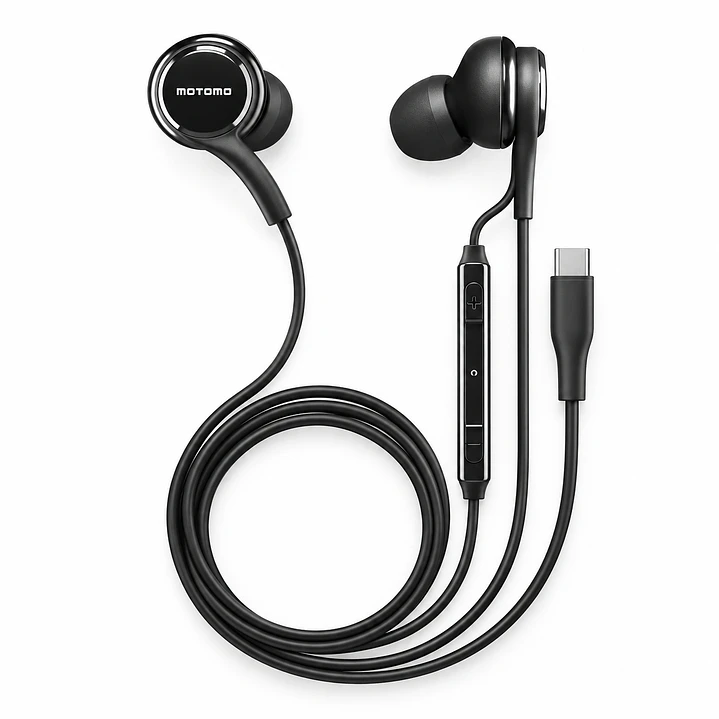 Audífonos Tipo C In-Ear Negro MO-C200 1