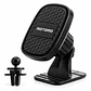 Soporte Magnético para Celular Auto Motomo MO-Q17 2 en 1 Giro 360° Negro - Miniatura 3