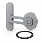 Soporte Magnetico para Celular para Notebook Compatible con MagSafe con Anillo Adaptador Dusted  - Miniatura 1