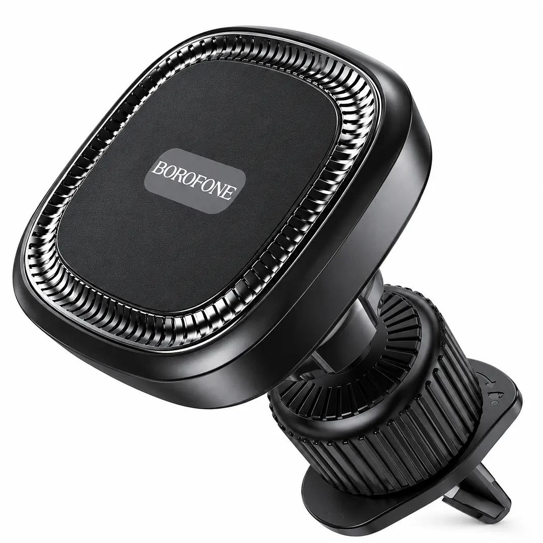 Soporte Magnetico Celular para Auto Rejilla Ventilación BOROFONE BH96 360° Negro 1