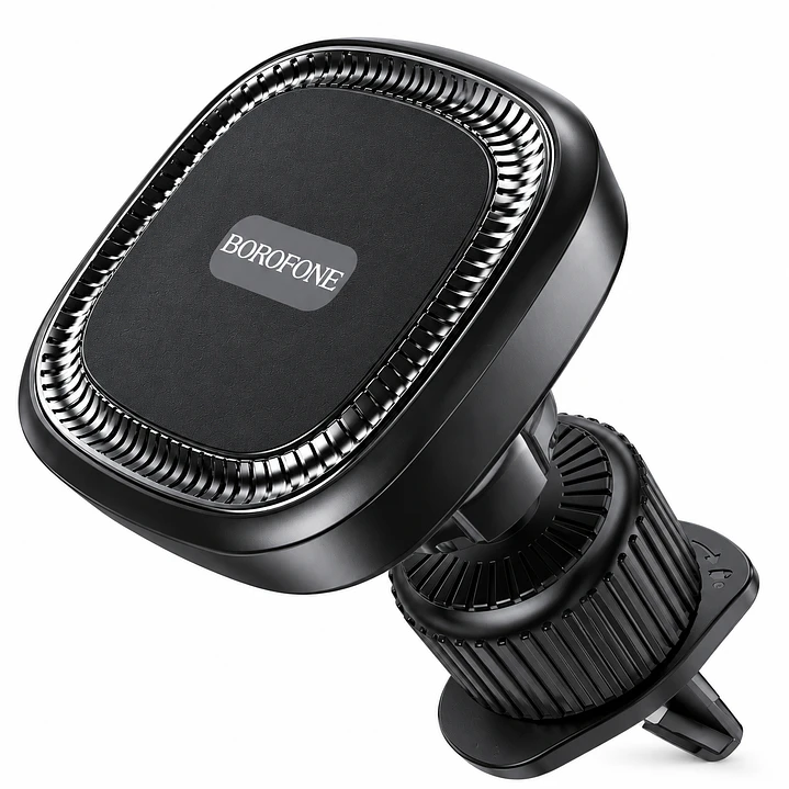 Soporte Magnetico Celular para Auto Rejilla Ventilación BOROFONE BH96 360° Negro 1