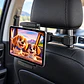 Soporte Cabecera de Auto compatible con Tablet Negro Hoco CA121 - Miniatura 4