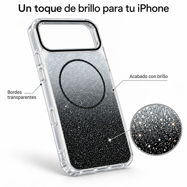 Carcasa para iPhone 17 Pro Max Brillos 3