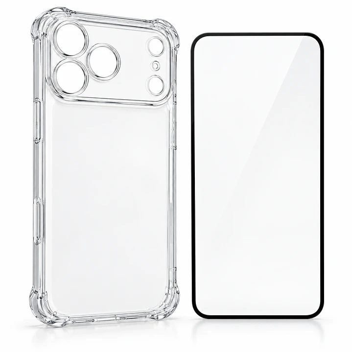 Carcasa Para iPhone 17 Pro Max / 18 Pro Max+Lamina de vidrio 4