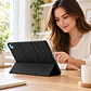 Carcasa para iPad 11 A16 con Tapa Plegable, Soporte y Portalápiz Negra - Miniatura 3