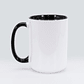Taza Personalizable 15oz Interior Negro - Miniatura 1