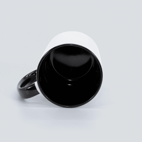 Taza Personalizable 15oz Interior Negro