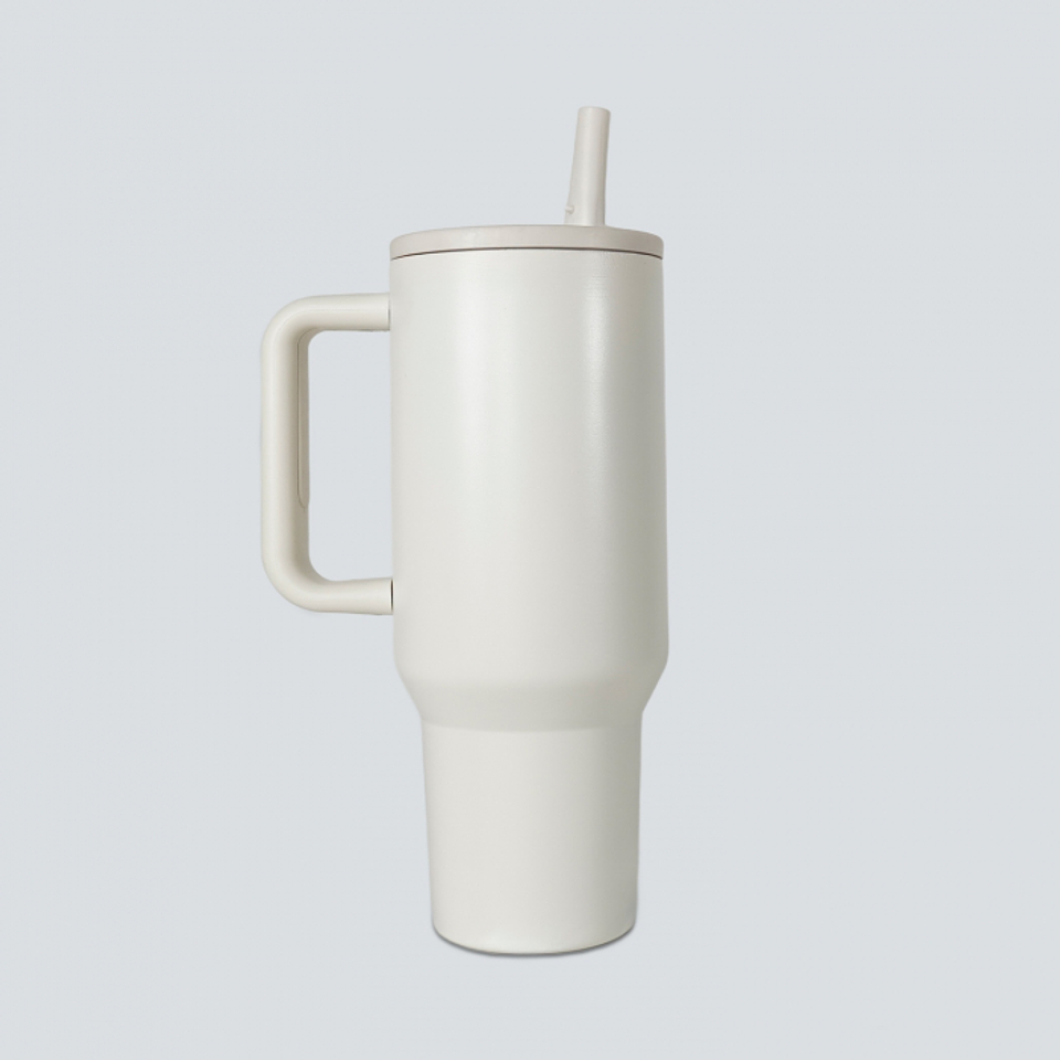 Vaso Térmico Premium Personalizable 1.2L Crema 1