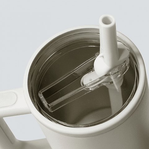 Vaso Térmico Premium Personalizable 1.2L Crema