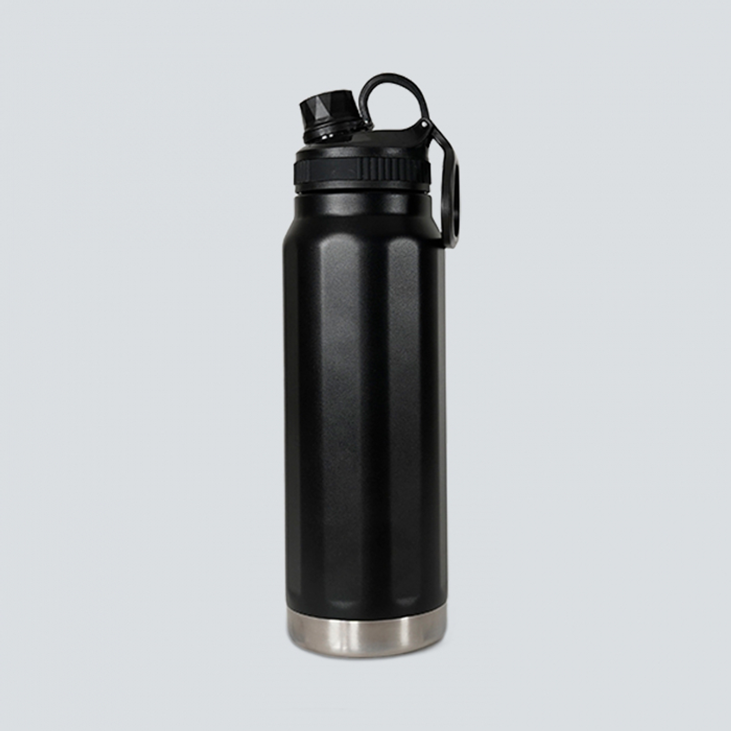 Botella Termica Personalizable 800ml Negra 1