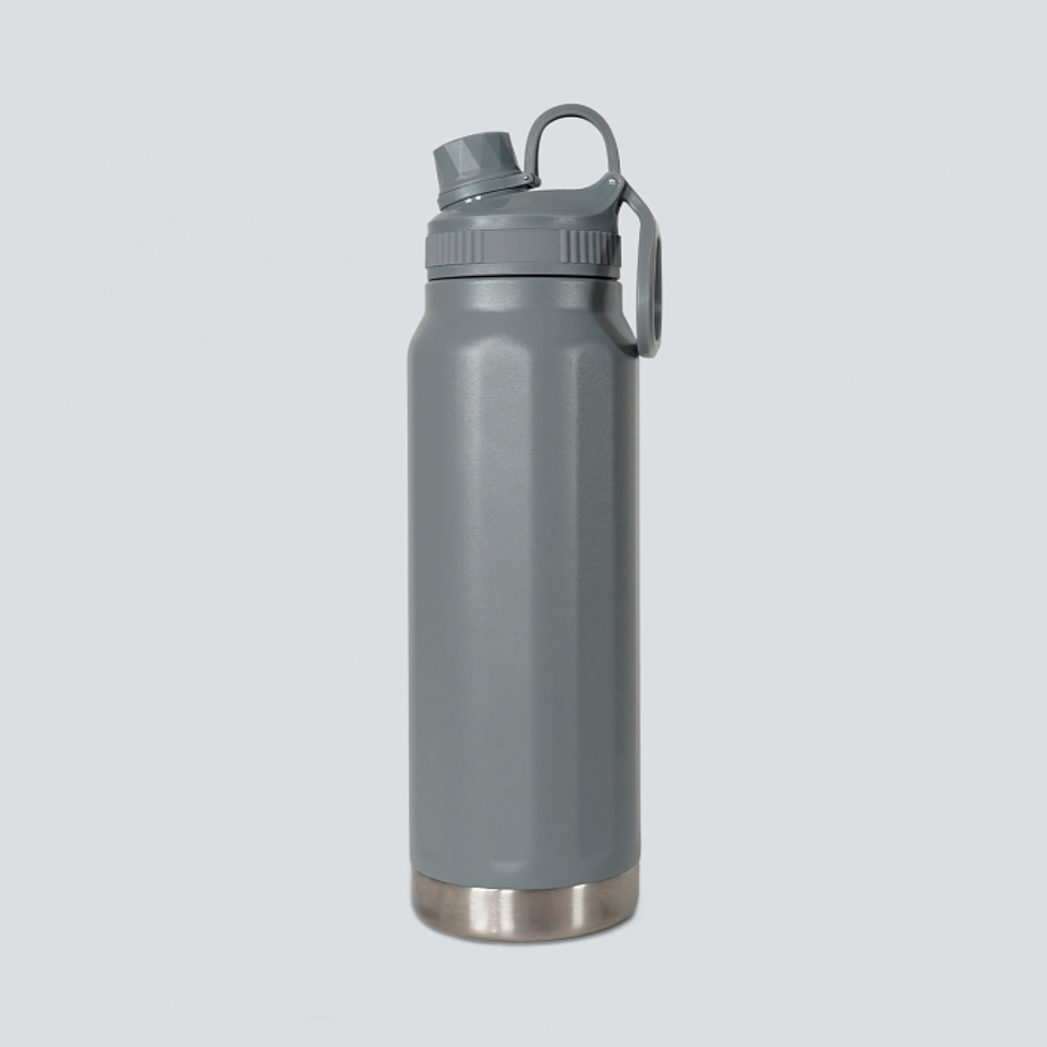 Botella Termica Personalizable 800ml Gris 1