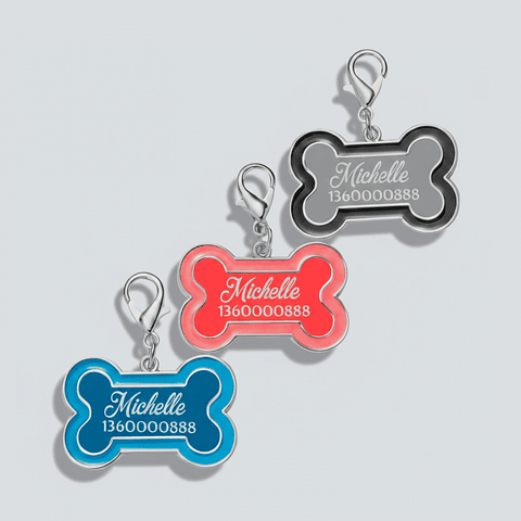 Placa Identificadora Para Perros Personalizable