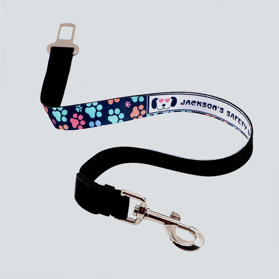 Cinturon de Mascotas Personalizable para el Auto 1