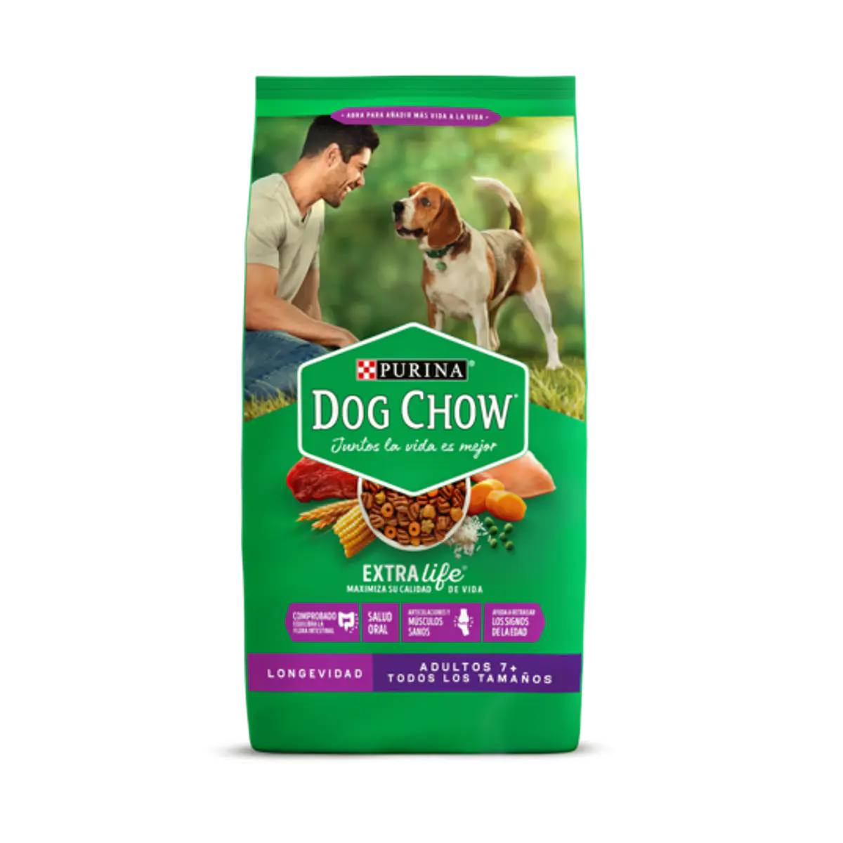 Dog Chow Adulto Longevidad 16.5 KG | Don Pachón - Tienda de Mascotas