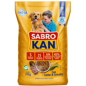 Sabrokan Adulto Carne 25 Kg