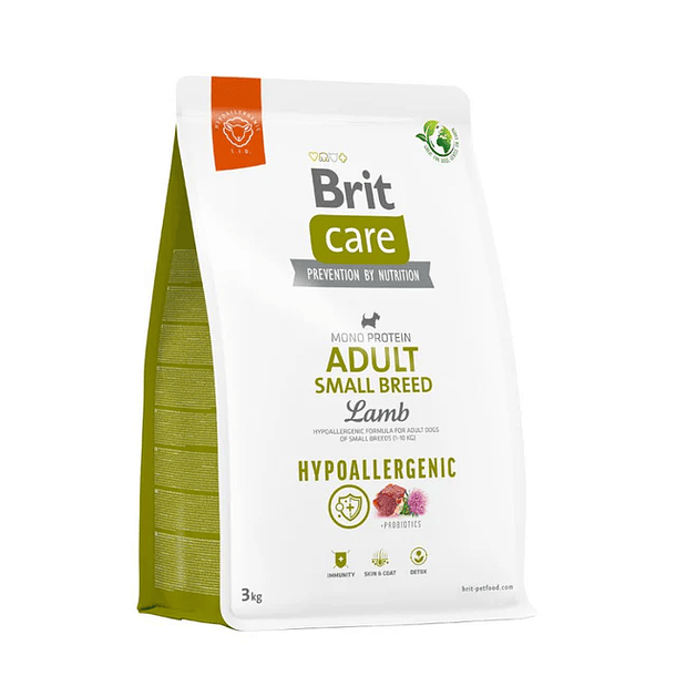 Brit Care Hypoallergenic Adult Small Breed Lamb 7 KG