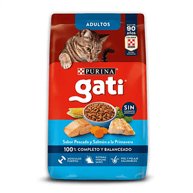 Gati adulto pescado y salmón 15 kg