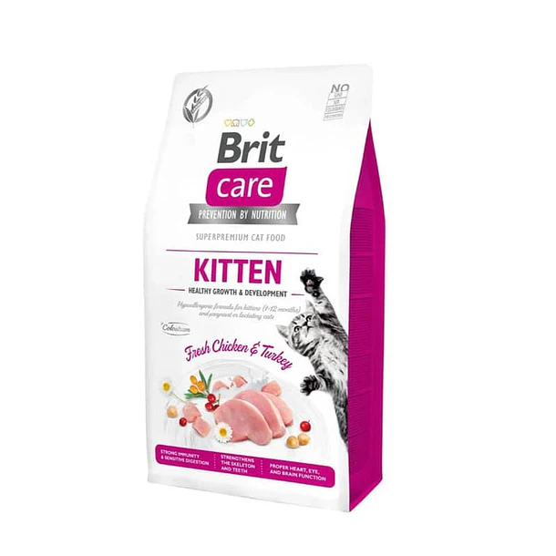 Brit Care Cat GF Kitten Healthy Growth & Development 2KG