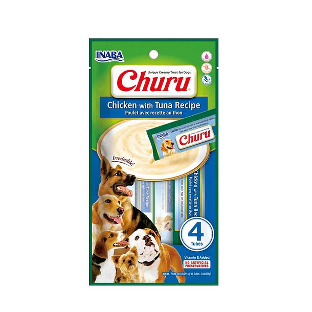 Churu Dog Chicken Tuna Recipe Unidad 56 GR
