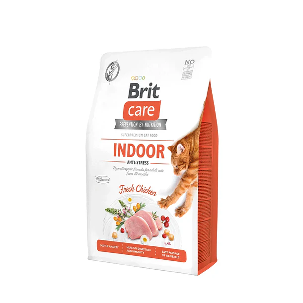 Brit Care Gato Indoor Antiestrés 2 kg