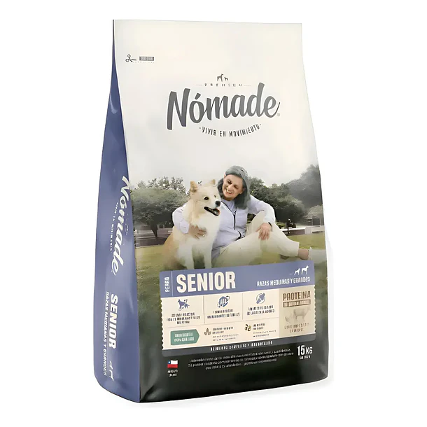 Nómade Senior Razas Medianas y Grandes 15 KG 1