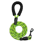  Correa reflectante para perro pequeño, mediano y grande - Negro 7