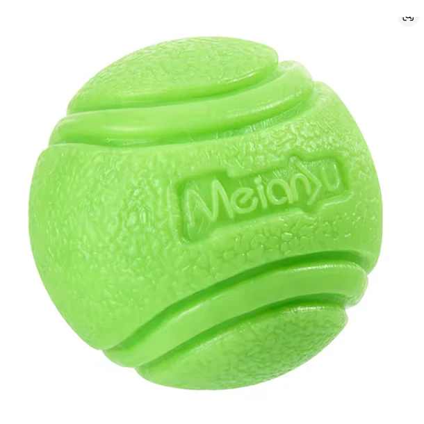 Pelota sólida de goma para perros 5CM 1