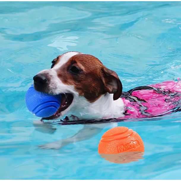 Pelota sólida de goma para perros 5CM 4