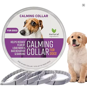 Collar Calmante de feromonas naturales para Perros 