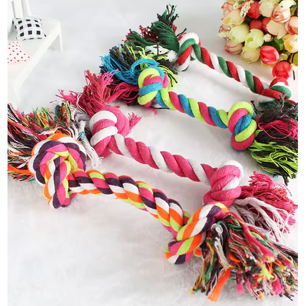 Cuerda de Algodón para Perros y Gatos 17 CM 1