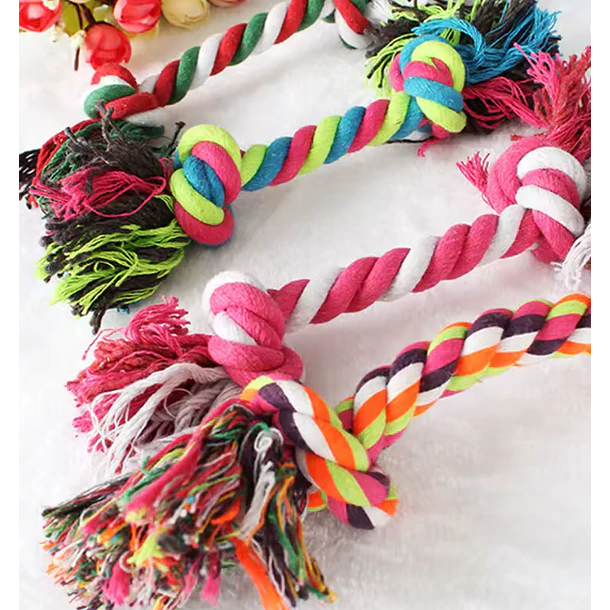 Cuerda de Algodón para Perros y Gatos 17 CM 2