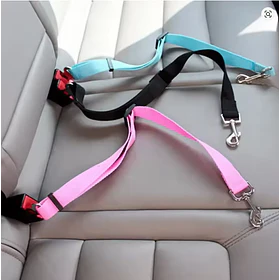 Cinturón de Seguridad Ajustable para Perros y Gatos