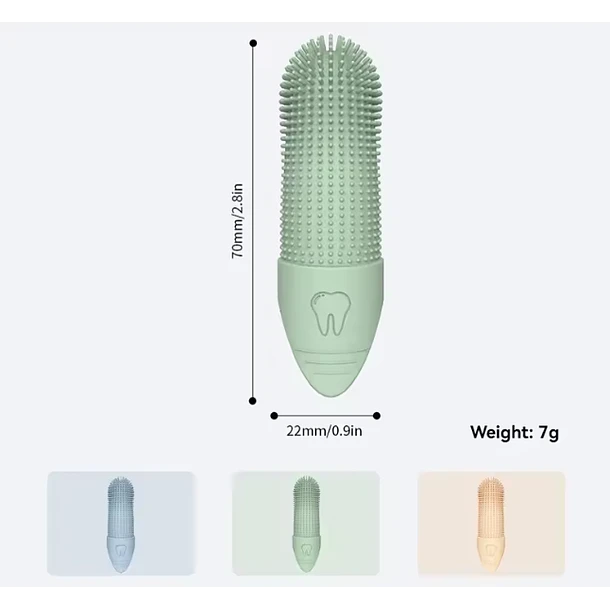 Cepillo de dientes de gel para perros y gatos (simple) 2