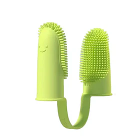 Cepillo de dientes de gel para perros y gatos (doble)