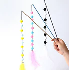 Varitas con pompón para Gatos 30CM 2