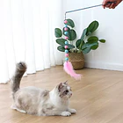 Varitas con pompón para Gatos 30CM 4