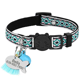 Collar Personalizado Gato 18-28cm