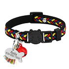 Collar Personalizado Gato 18-28cm 2