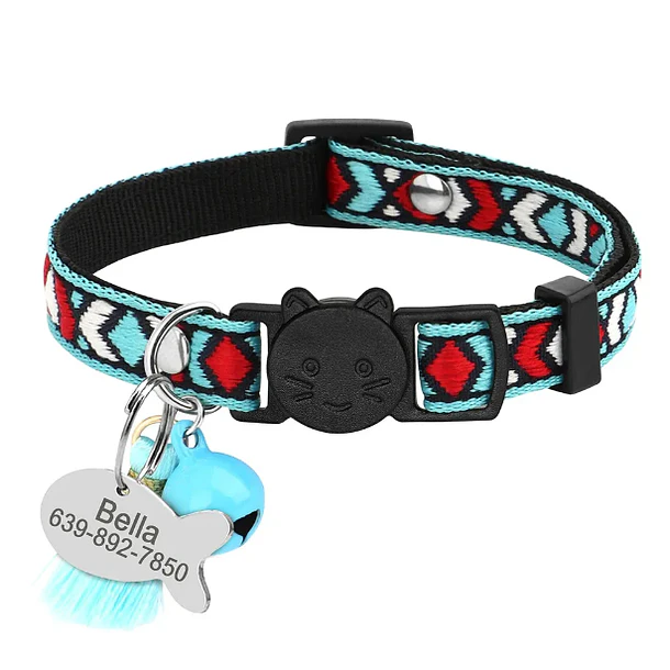 Collar Personalizado Gato 18-28cm 3