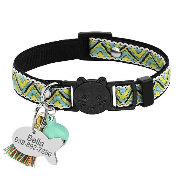 Collar Personalizado Gato 18-28cm 4